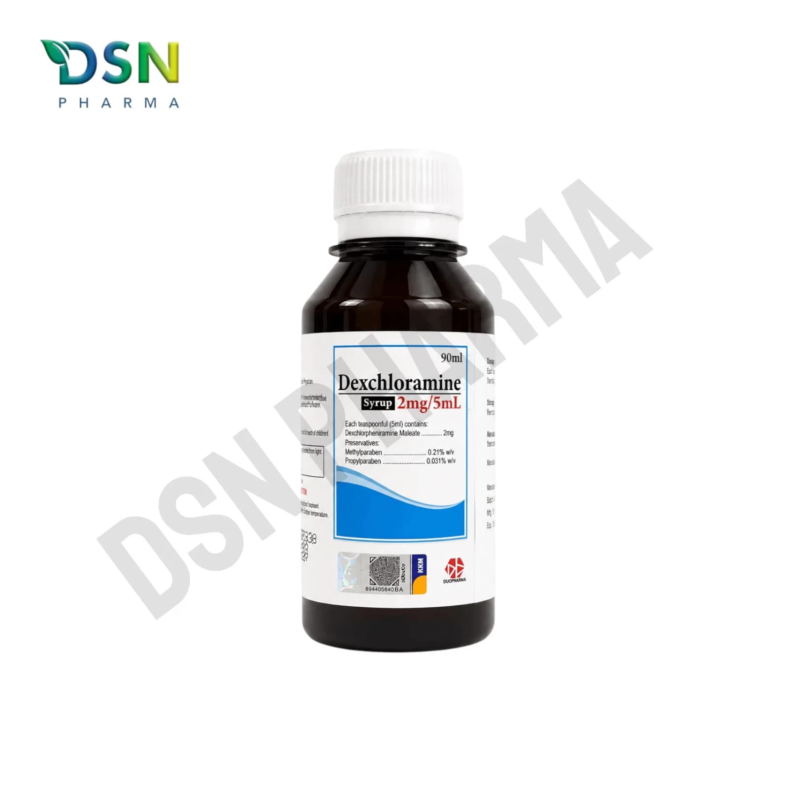 DEXCHLORAMINE SYRUP 2MG/5ML 90ML